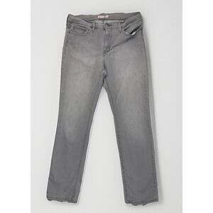 Levi's Shaping Straight Gray Jeans Womens 32 Slim Straight Denim